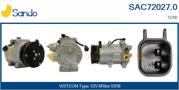 Compressore, climatizzatore SANDO SAC72027.0