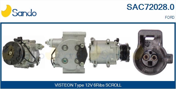 Compressore, climatizzatore SANDO SAC72028.0