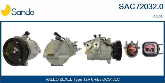 Compressore, climatizzatore SANDO SAC72032.0