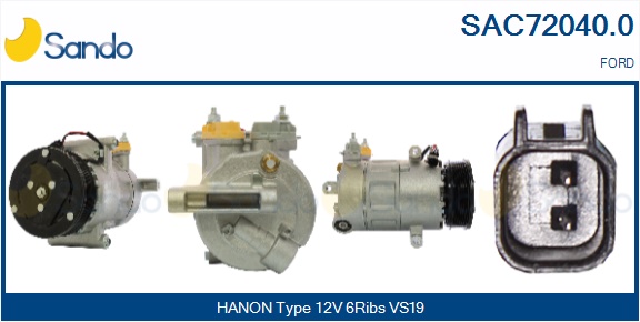 Compressore, climatizzatore SANDO SAC72040.0