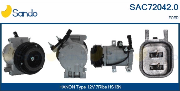 Compressore, climatizzatore SANDO SAC72042.0