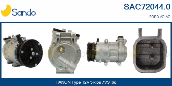 Compressore, climatizzatore SANDO SAC72044.0