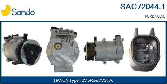 Compressore, climatizzatore SANDO SAC72044.1