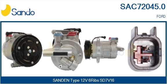 Compressore, climatizzatore SANDO SAC72045.0