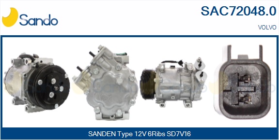 Compressore, climatizzatore SANDO SAC72048.0