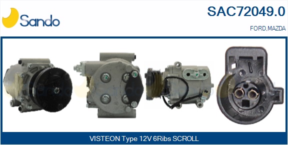 Compressore, climatizzatore SANDO SAC72049.0