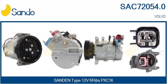 Compressore, climatizzatore SANDO SAC72054.0