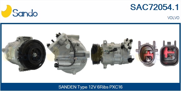 Compressore, climatizzatore SANDO SAC72054.1