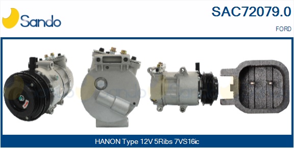 Compressore, climatizzatore SANDO SAC72079.0