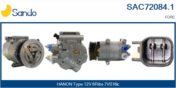 Compressore, climatizzatore SANDO SAC72084.1