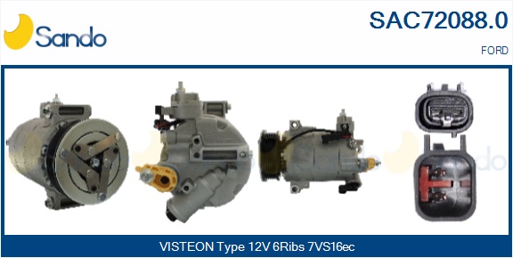 Compressore, climatizzatore SANDO SAC72088.0