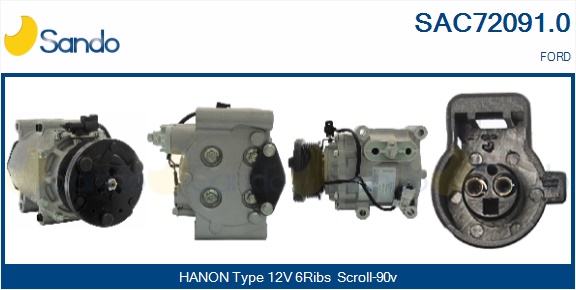 Compressore, climatizzatore SANDO SAC72091.0