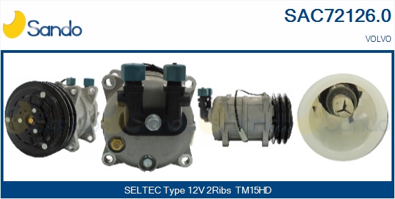 Compressore, climatizzatore SANDO SAC72126.0