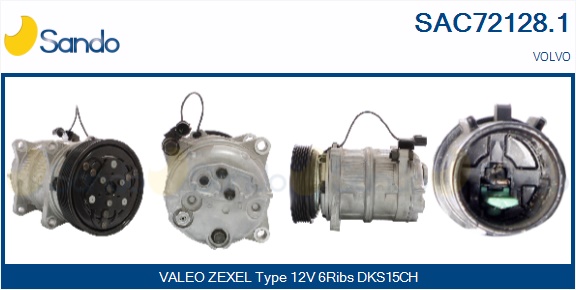 Compressore, climatizzatore SANDO SAC72128.1
