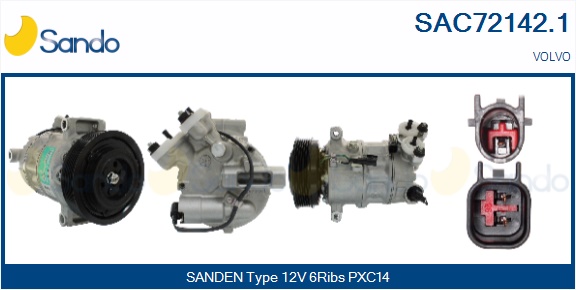 Compressore, climatizzatore SANDO SAC72142.1