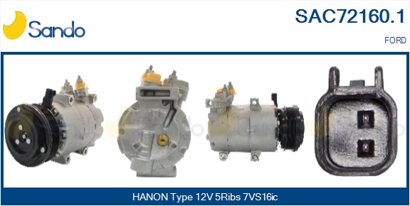 Compressore, climatizzatore SANDO SAC72160.1