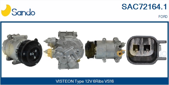 Compressore, climatizzatore SANDO SAC72164.1