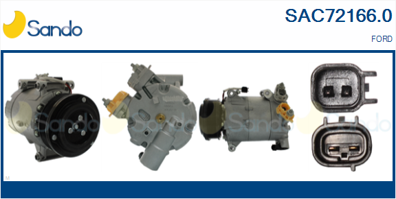 Compressore, climatizzatore SANDO SAC72166.0
