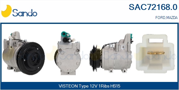 Compressore, climatizzatore SANDO SAC72168.0