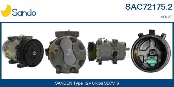 Compressore, climatizzatore SANDO SAC72175.2