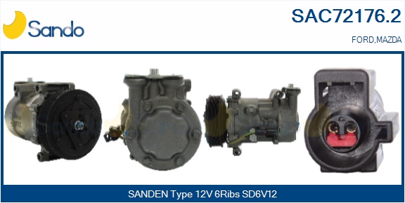 Compressore, climatizzatore SANDO SAC72176.2