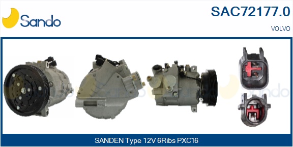 Compressore, climatizzatore SANDO SAC72177.0