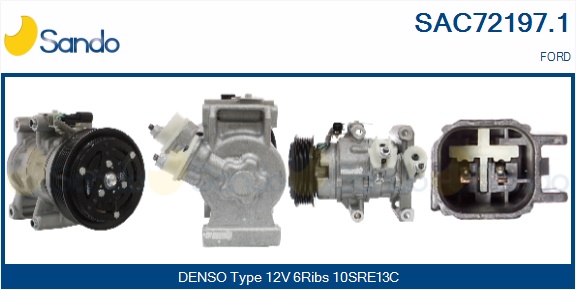 Compressore, climatizzatore SANDO SAC72197.1