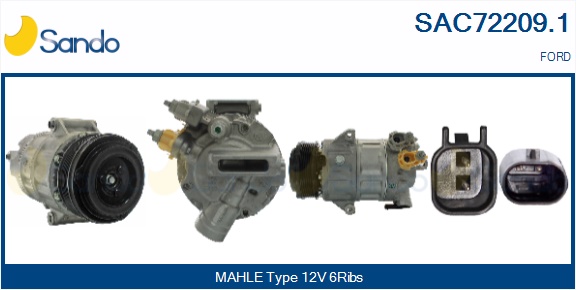 Compressore, climatizzatore SANDO SAC72209.1