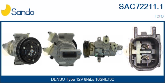 Compressore, climatizzatore SANDO SAC72211.1