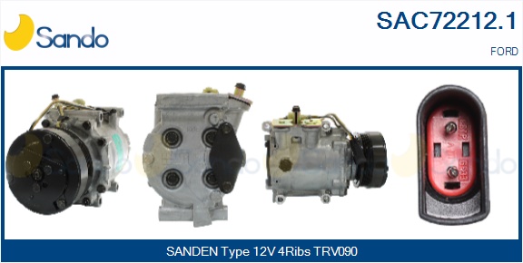 Compressore, climatizzatore SANDO SAC72212.1