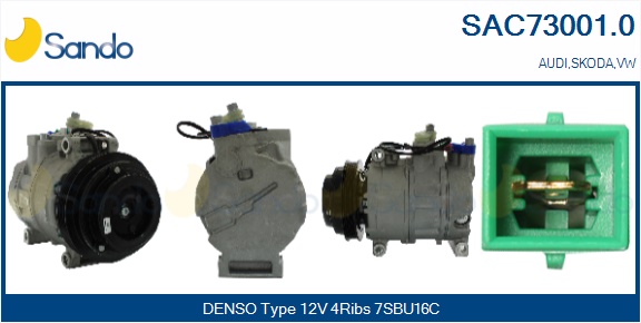 Compressore, climatizzatore SANDO SAC73001.0
