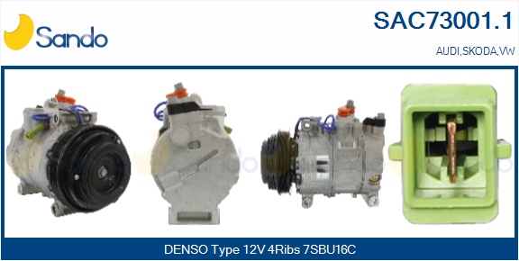 Compressore, climatizzatore SANDO SAC73001.1