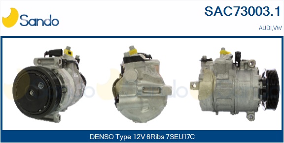 Compressore, climatizzatore SANDO SAC73003.1