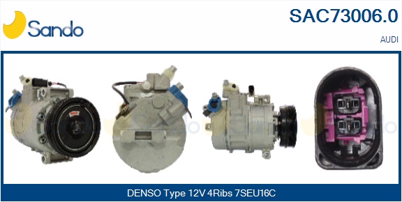 Compressore, climatizzatore SANDO SAC73006.0