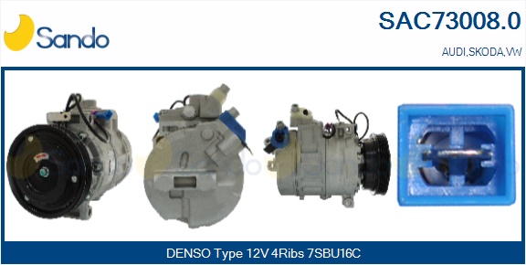 Compressore, climatizzatore SANDO SAC73008.0