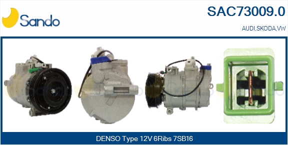 Compressore, climatizzatore SANDO SAC73009.0