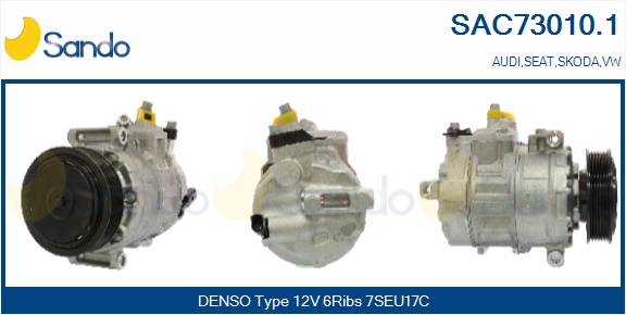Compressore, climatizzatore SANDO SAC73010.1