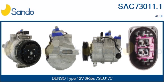 Compressore, climatizzatore SANDO SAC73011.1