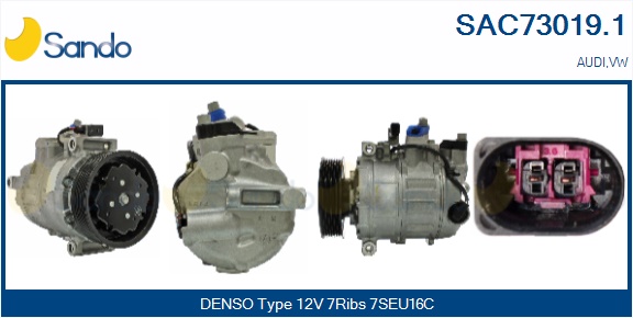 Compressore, climatizzatore SANDO SAC73019.1