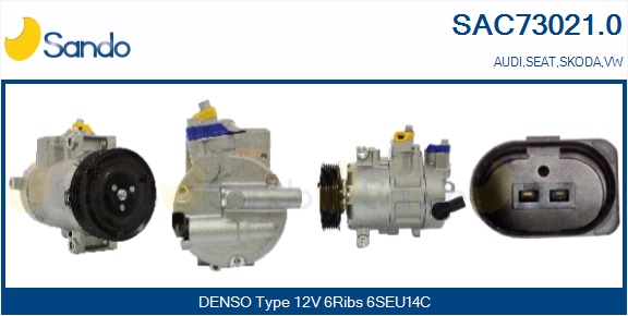 Compressore, climatizzatore SANDO SAC73021.0