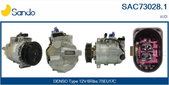 Compressore, climatizzatore SANDO SAC73028.1