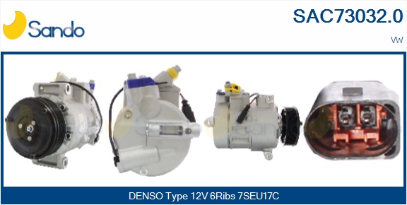 Compressore, climatizzatore SANDO SAC73032.0