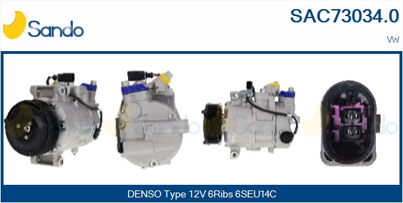 Compressore, climatizzatore SANDO SAC73034.0