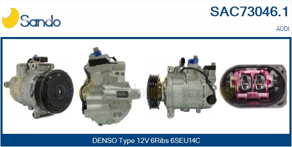 Compressore, climatizzatore SANDO SAC73046.1