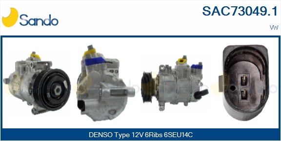 Compressore, climatizzatore SANDO SAC73049.1