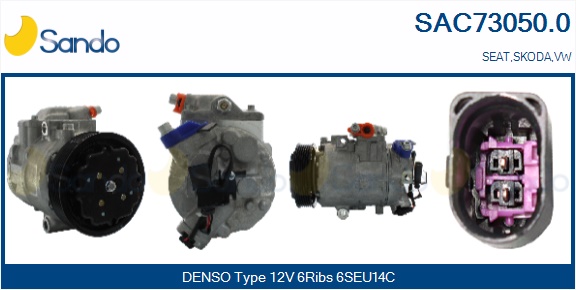 Compressore, climatizzatore SANDO SAC73050.0