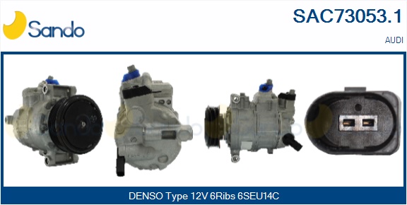 Compressore, climatizzatore SANDO SAC73053.1
