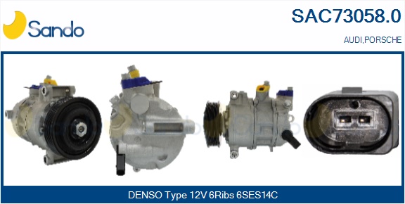 Compressore, climatizzatore SANDO SAC73058.0