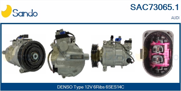 Compressore, climatizzatore SANDO SAC73065.1