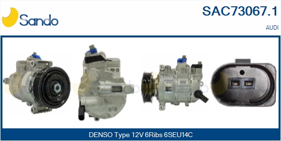 Compressore, climatizzatore SANDO SAC73067.1